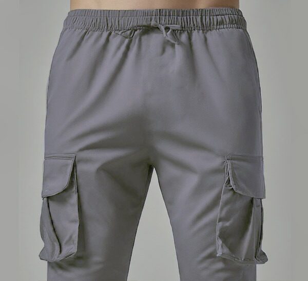 Gray Cargo Trouser