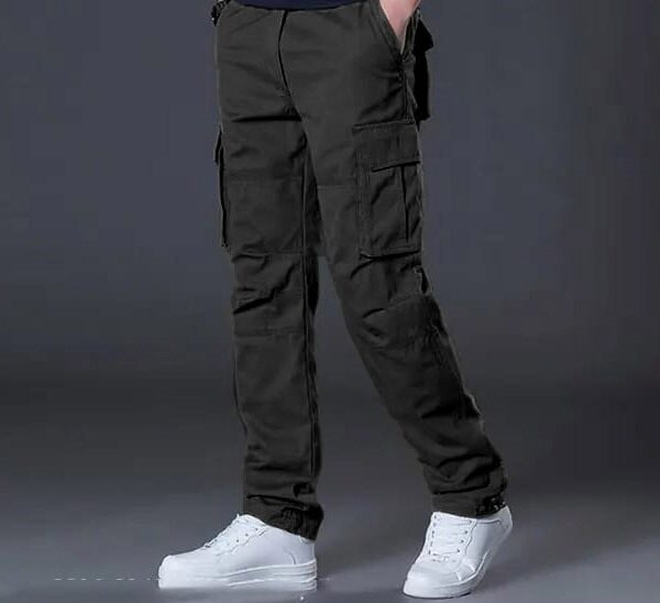 Black Cargo trouser