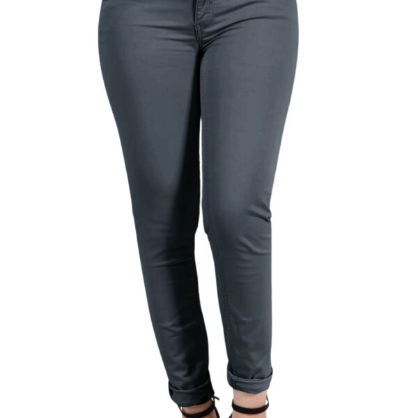 Black Ladies Chino Pants