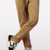 Camel Brown Cotton Pant