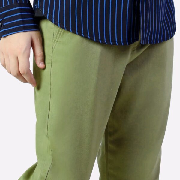 Green Cotton Pants