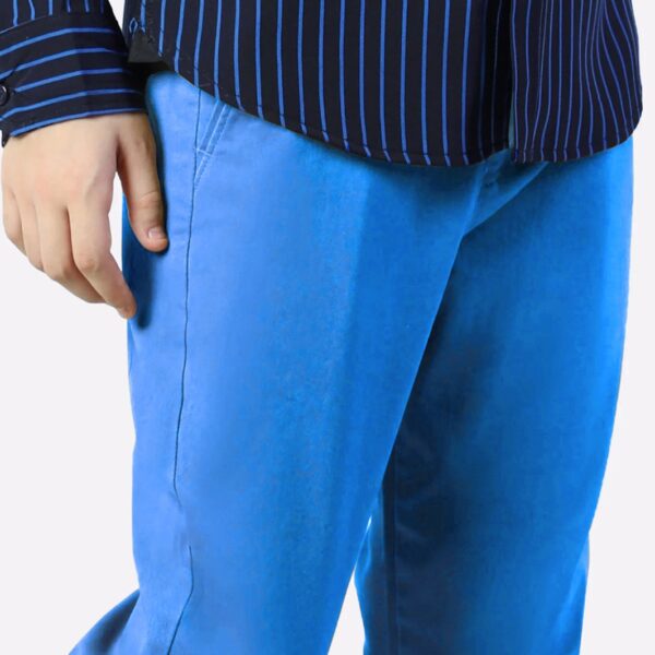 Royal Blue Cotton Pant