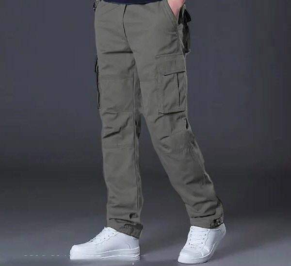 Gray Cargo Trouser